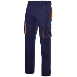 PANTALON STRECH BICOLOR MULTIBOLSILLOS