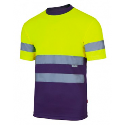 CAMISETA TÉCNICA ALTA VISIBILIDAD BICOLOR