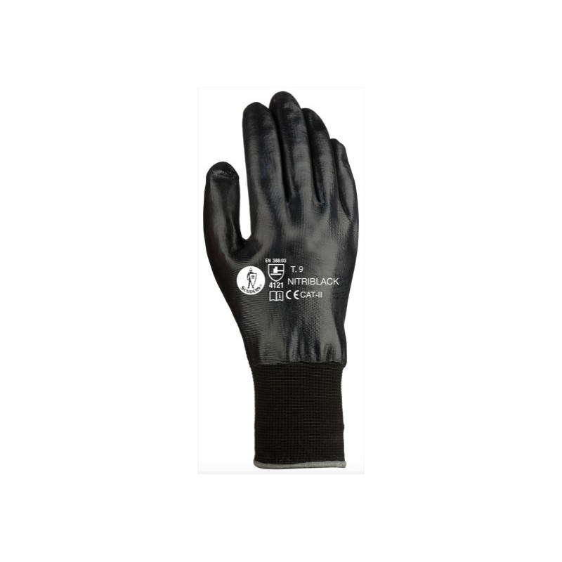 GUANTES GNI NITRIBLACK