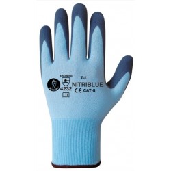 GUANTES GNI NITRIBLUE